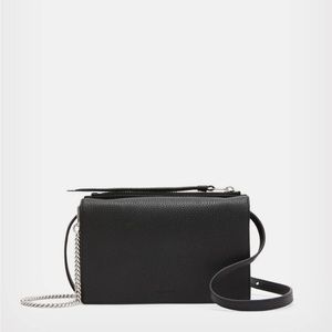 ALLSAINTS Fetch Leather Wallet with Chain